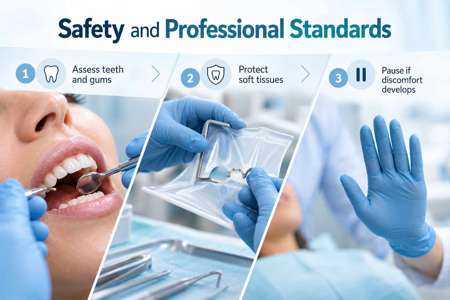 Safety and Professional Standards — infographic
