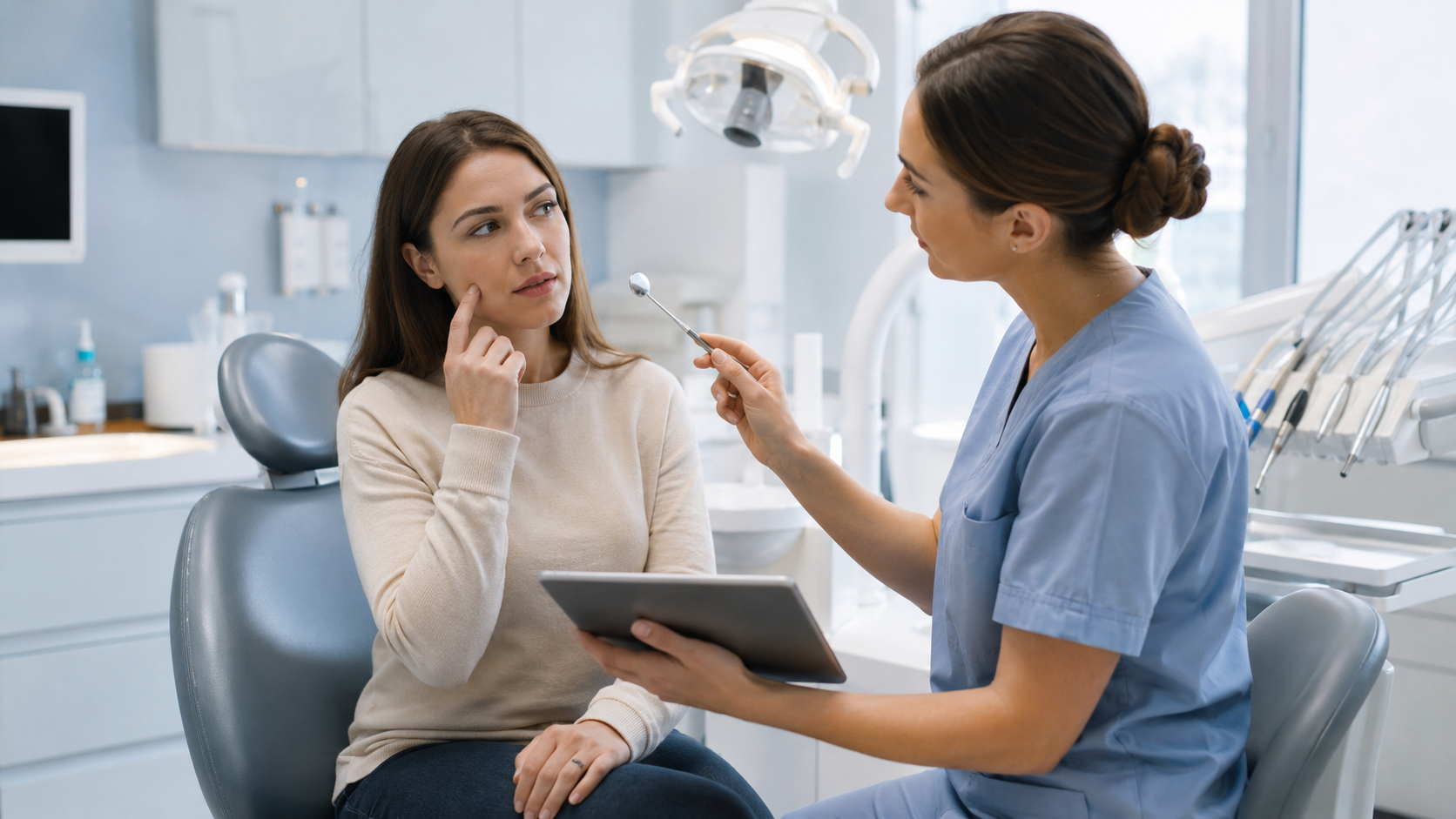 Approaching sensitive teeth