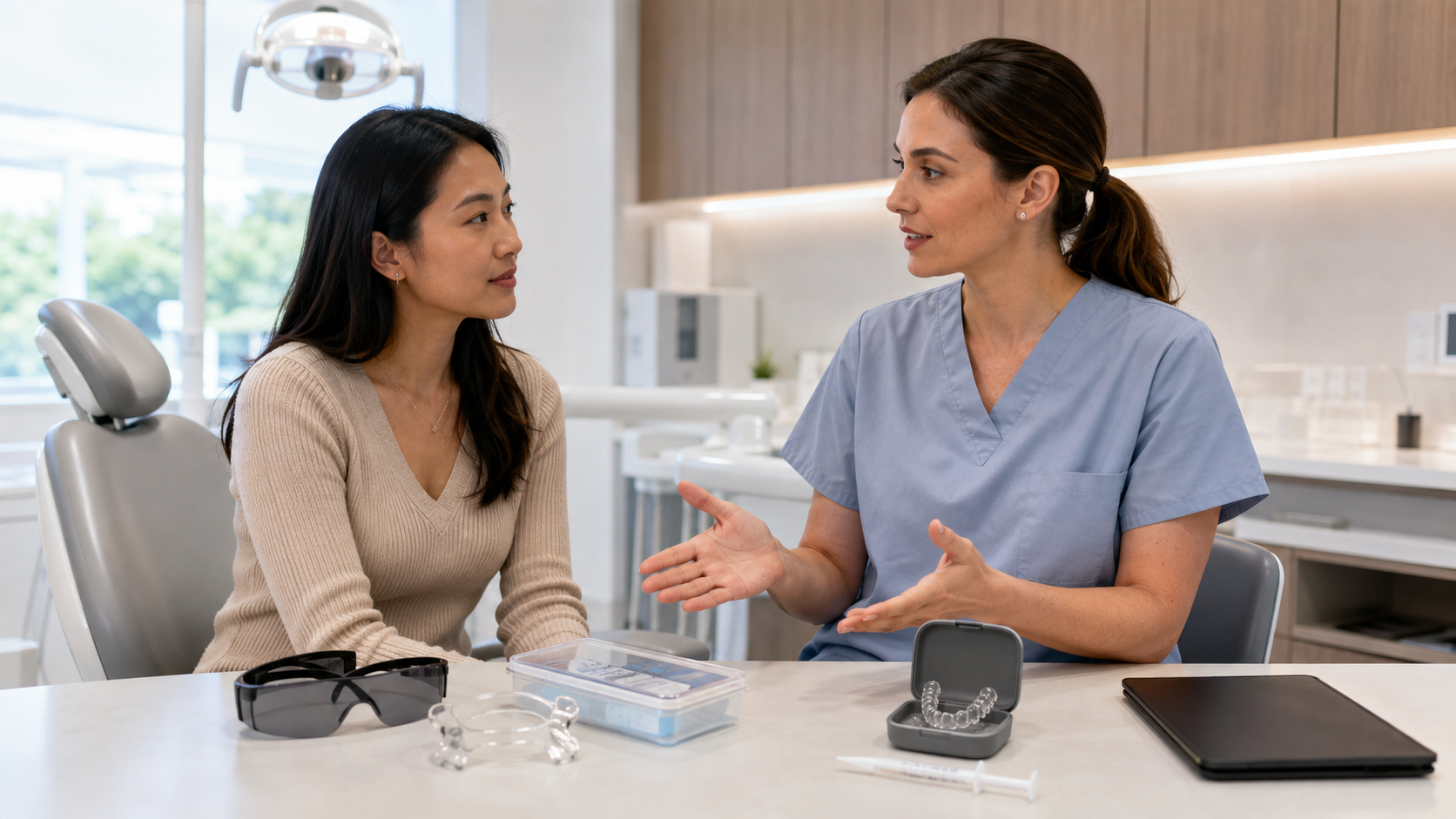 clinic and take-home approaches