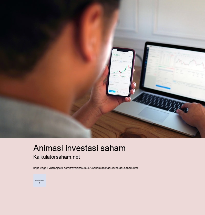 animasi investasi saham