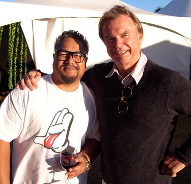 Che Fu and Sam Neill