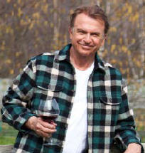 Sam Neill and friend