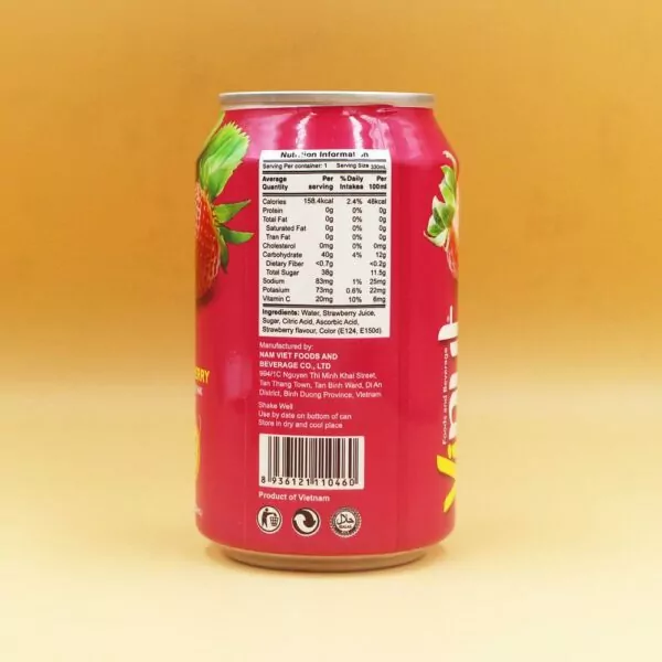 11.1 fl oz VINUT Strawberry Juice Drink N