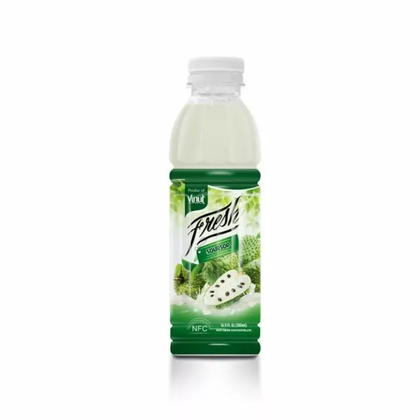 VINUT DRINK: SOURSOP JUICE ICE CREAM ROLLS 6 16.9 fl oz VINUT Bottle Fresh Soursop juice drink with pulp