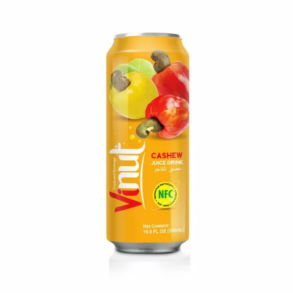 About Health Benefits of Cashew Fruit 3 16.9 fl oz VINUT Fresh Squeezed Cashew juice drink