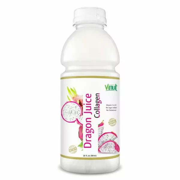 The Top 10 Best Healthy Juice for Health 8 20 fl oz VINUT Bottle Dragon Fruit Juice with Collagen