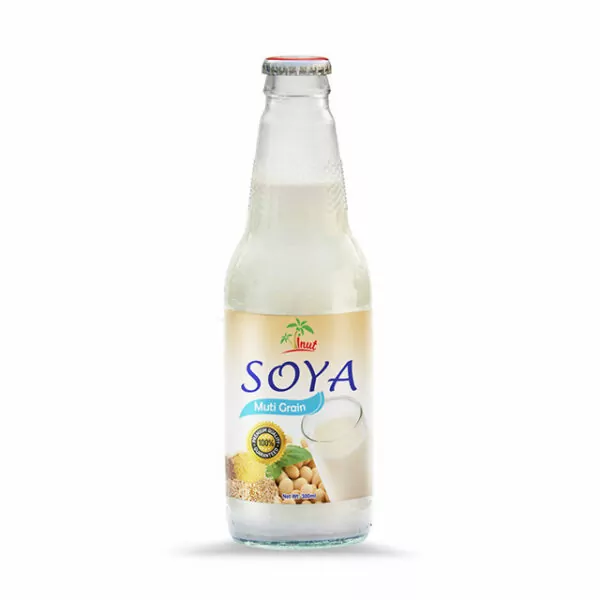 Soy milk – Functional facts you may know 4 300ml Soya milk with Muti Grain