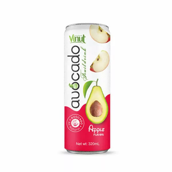 Vietnamese Fruits: 15 Tasty Fruits of Vietnam 49 320ml Canned Avocado fruit Juice drink with Apple juice