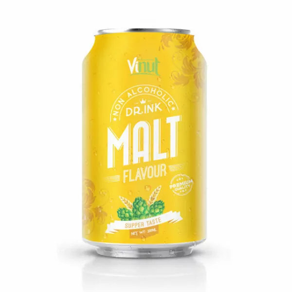 The Evolution of Beverage Industry - Past and Present 3 330 ml Canned Non Alcoholic Beer Drink Malt Flavour