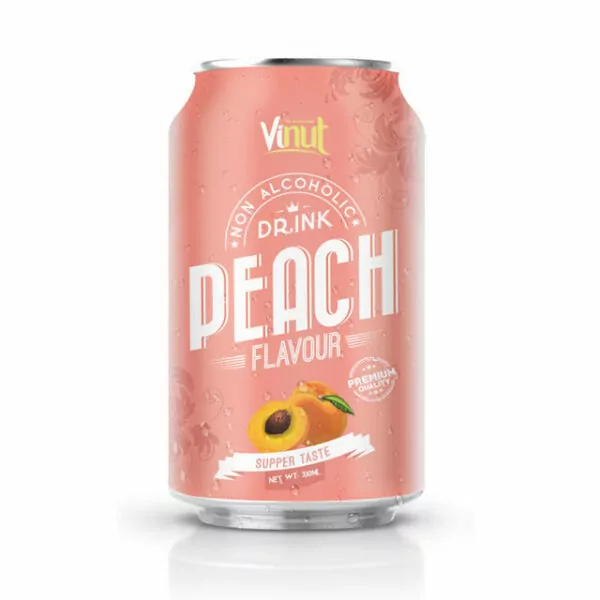 The Evolution of Beverage Industry - Past and Present 4 330 ml Canned Non Alcoholic Beer Drink Peach Flavour