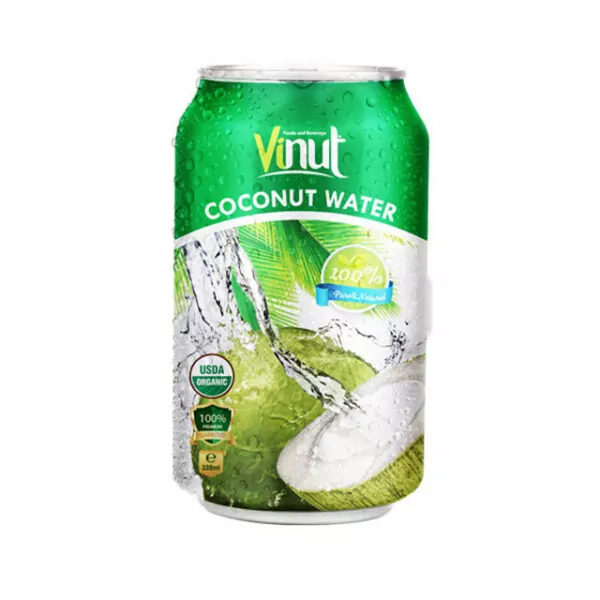 Top 5 Healthy Coconut Water Products for Hydration 9 330ml Can Coconut water Organic USDA Organic EU Organic