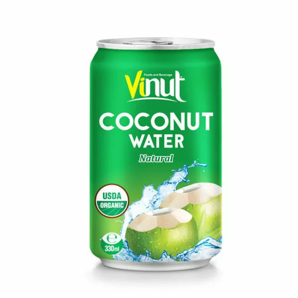 Top 5 Healthy Coconut Water Products for Hydration 10 330ml Can Organic Coconut water USDA Organic EU Organic
