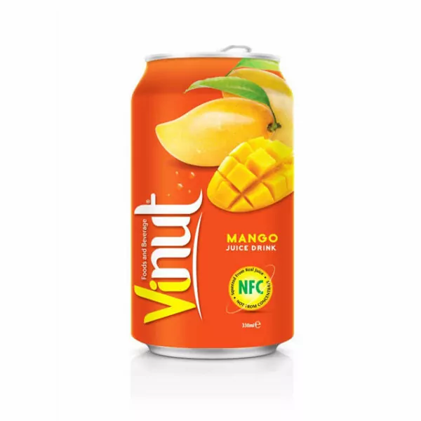 Vietnamese Fruits: 15 Tasty Fruits of Vietnam 24 11.2 fl oz Vinut Mango Juice drink