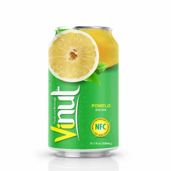 Vietnamese Fruits: 15 Tasty Fruits of Vietnam 33 330ml Canned Pomelo yellow juice drink