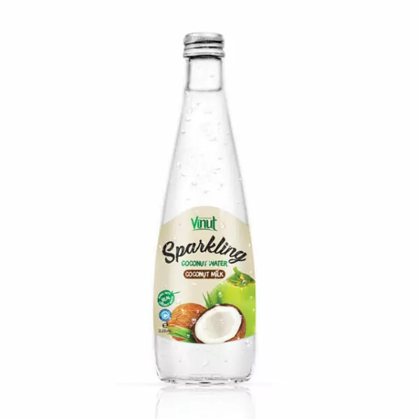 Top 5 Healthy Coconut Water Products for Hydration 49 330ml Glass bottle Real Sparkling water Coconut milk