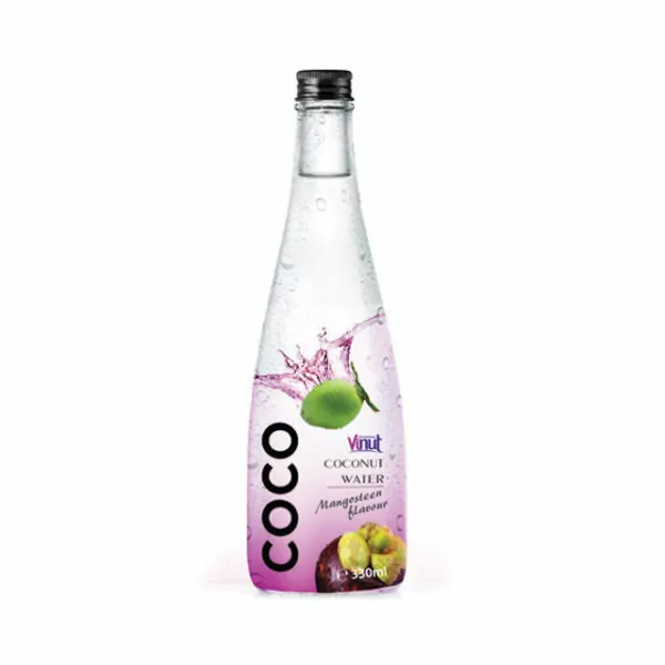 Top 5 Healthy Coconut Water Products for Hydration 34 330ml VINUT Pure Coconut water with Mangosteen flavour