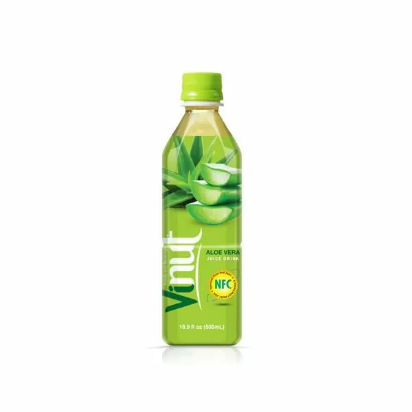 How Much Aloe Vera Juice Should You Drink Daily? 5 500ml VINUT Bottle Aloe vera Juice Drink 1
