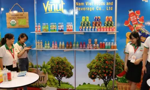 Nam Viet ( VINUT brand) at Thaifex WORLD OF FOOD ASIA 5 NAM Viet VINUT beverage Thaifex 2018 14 scaled