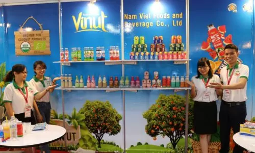 Nam Viet ( VINUT brand) at Thaifex WORLD OF FOOD ASIA 6 NAM Viet VINUT beverage Thaifex 2018 15 scaled