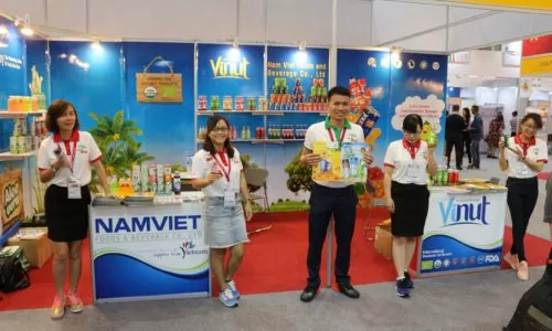 Nam Viet ( VINUT brand) at Thaifex WORLD OF FOOD ASIA 4 NAM Viet VINUT beverage Thaifex 2018 9 scaled