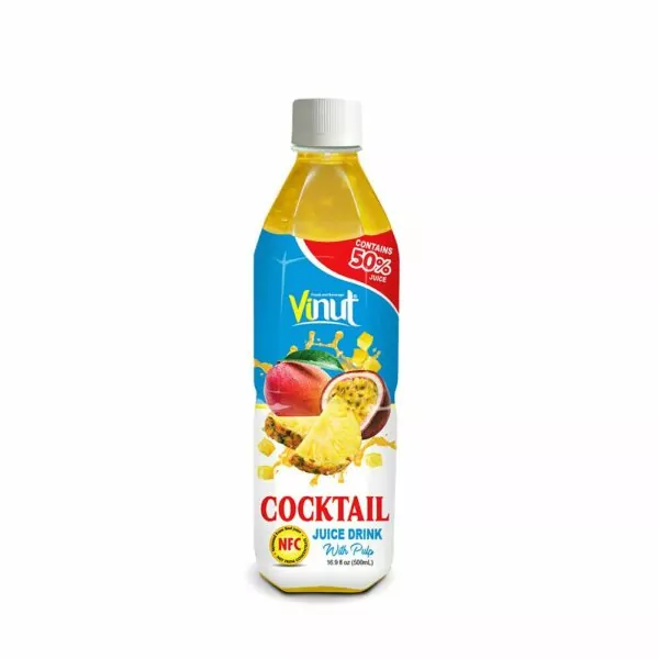 VINUT – Promos: discounts 5% & free gifts order Juice (January 2020) 2 16.9 fl oz VINUT Bottle NFC 50 Mix Juice Drink with pulp