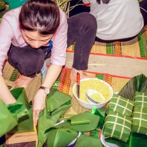 VINUT: "Chung Cake" - the soul of Vietnamese New Year 2 VINUT Chung cake 2020 2 scaled