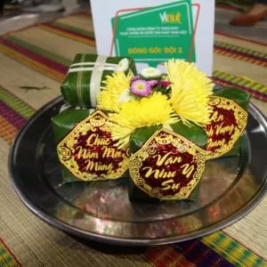 VINUT: "Chung Cake" - the soul of Vietnamese New Year 6 VINUT Chung cake 2020 6 scaled