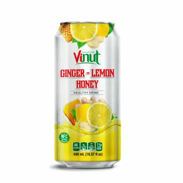 6 Impressive Health Benefits of Honey 2 16.57 fl oz VINUT Ginger juice with Honey Lemon