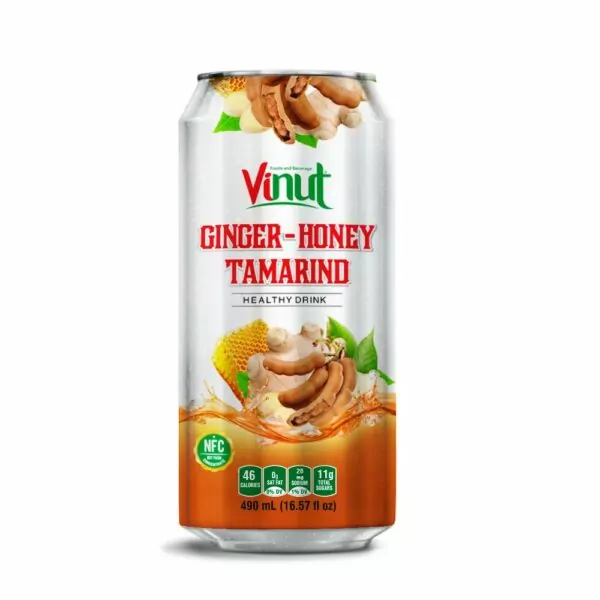 6 Impressive Health Benefits of Honey 6 16.57 fl oz VINUT Ginger juice with Honey Tamarind
