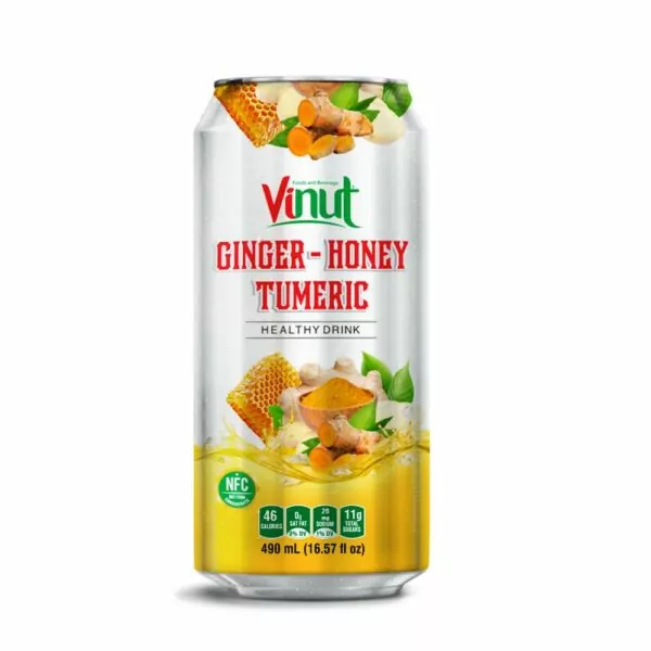 6 Impressive Health Benefits of Honey 7 16.57 fl oz VINUT Ginger juice with Honey Tumeric