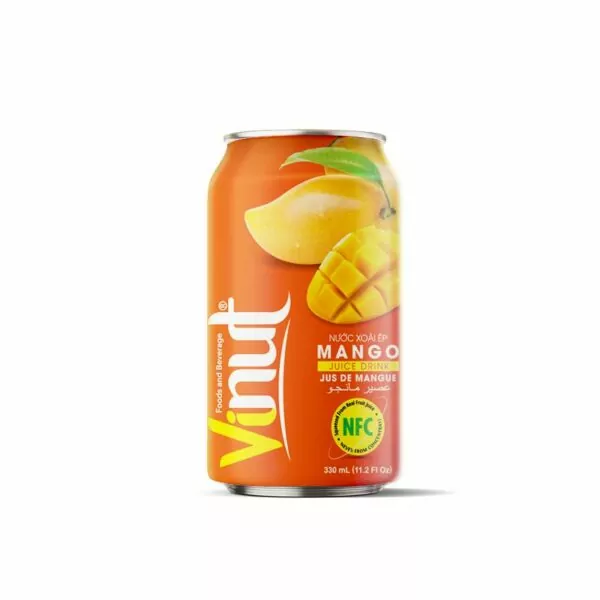 Vietnamese Fruits: 15 Tasty Fruits of Vietnam 25 11.2 fl oz Vinut Mango Juice drink