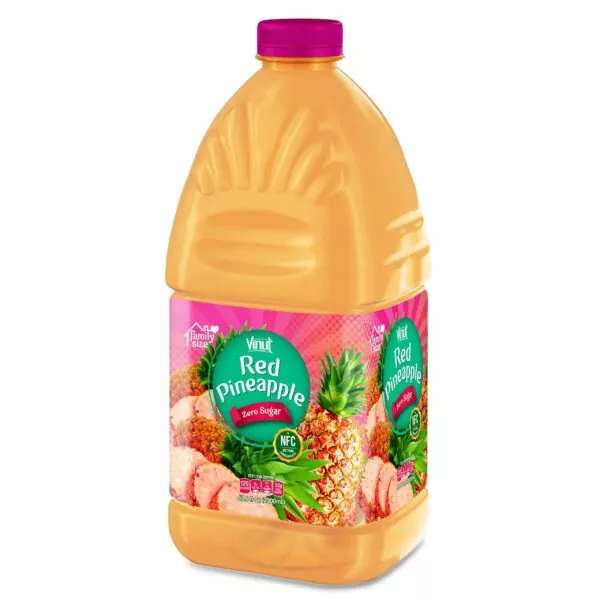 UHT treatment for food and beverage products 3 67.6 fl oz VINUT Red Pineapple Juice no sugar Family size 1 scaled