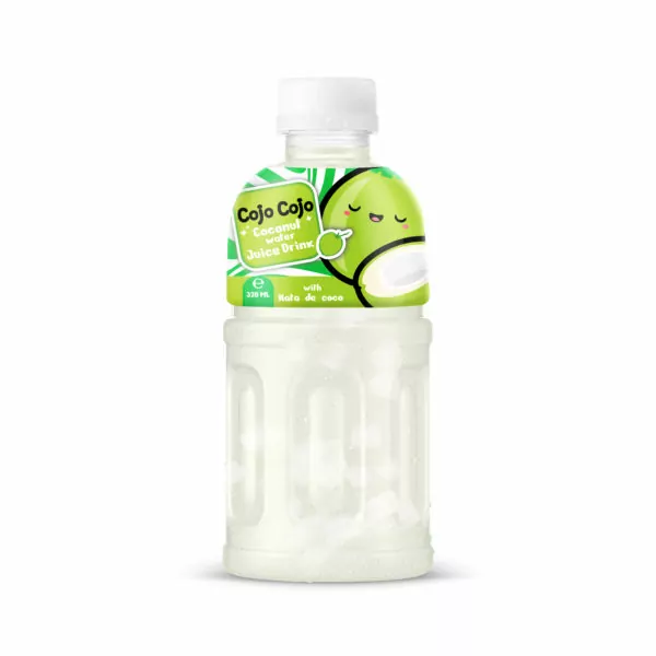 Homemade Delicious Nata de Coco Recipe 3 320ml Cojo Cojo Coconut water with Nata de coco