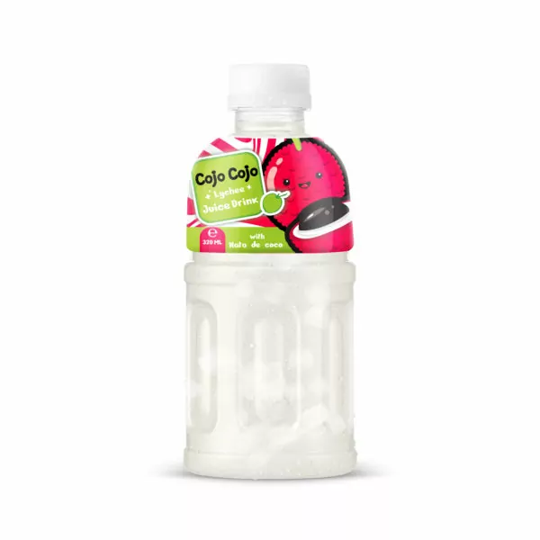 Homemade Delicious Nata de Coco Recipe 5 320ml Cojo Cojo Lychee with Nata de coco