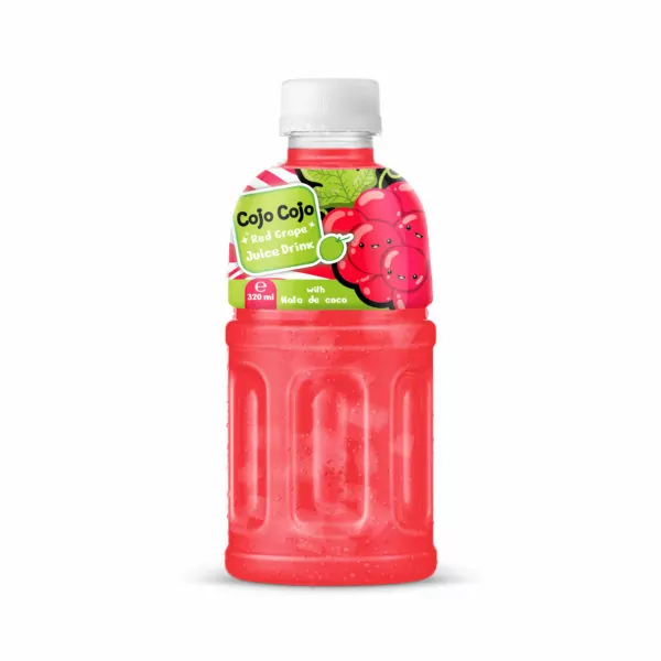 Homemade Delicious Nata de Coco Recipe 9 320ml Cojo Cojo Red Grape with Nata de coco
