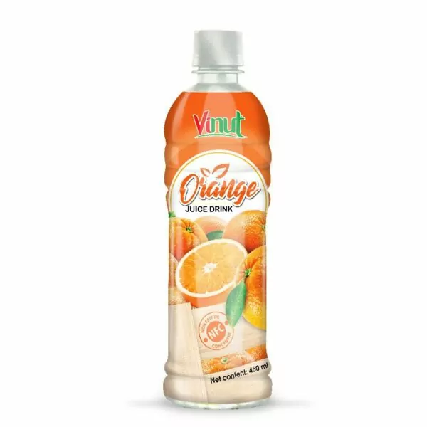 The Top 10 Best Healthy Juice for Health 14 450ml VINUT Bottle NFC Orange Juice Drink