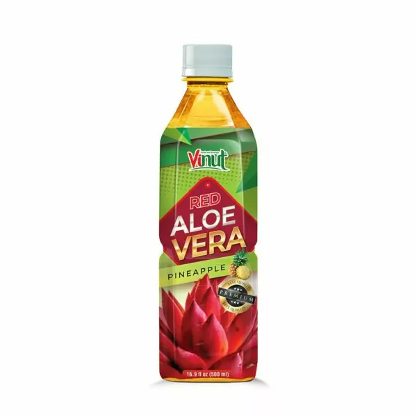 How Much Aloe Vera Juice Should You Drink Daily? 3 16.9 fl oz VINUT Premium Aloe Vera drink with Pineapple