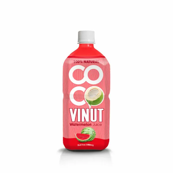 Top 5 Healthy Coconut Water Products for Hydration 28 1L VINUT 100 Natural Coconut water with watermelon juice