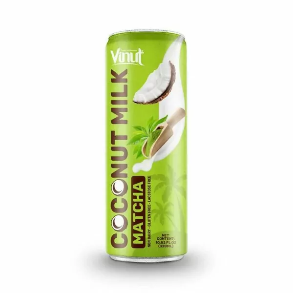 How to make coconut water taste better 8 10.82 fl oz VINUT Coconut Milk with Matcha
