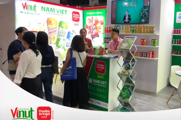 Thank you for visiting our booth at the THAIFEX – ANUGA 2022 in Bangkok 11 Thiet ke chua co ten 3