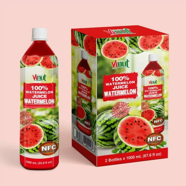 The Top 10 Best Healthy Juice for Health 53 VINUT Watermelon Juice 1000ml Bottle 1