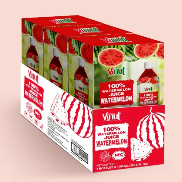 The Top 10 Best Healthy Juice for Health 54 VINUT Watermelon Juice 1000ml Bottle 2