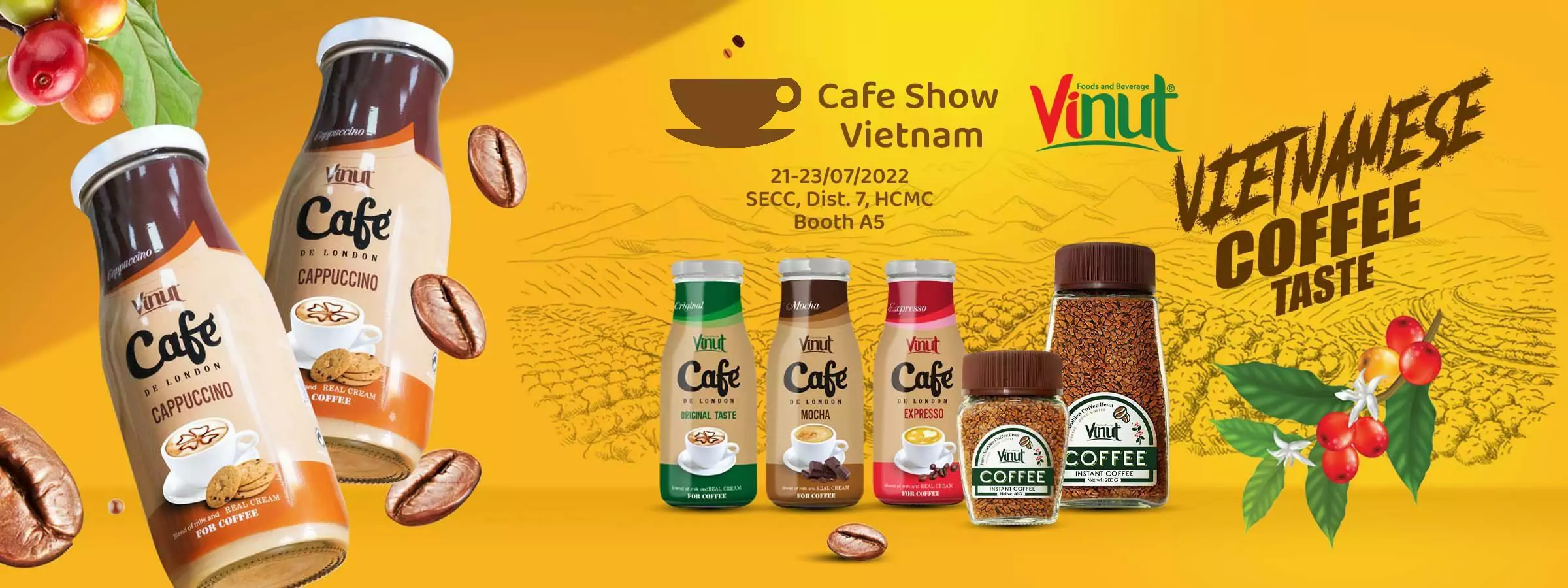 Vinut and Vietnam international Cafe Show 2022 Vinut and Vietnam international Cafe Show 2022