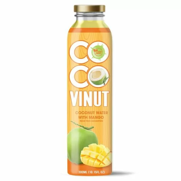 Top 5 Healthy Coconut Water Products for Hydration 12 10.15 fl oz Vinut Coconut water with Mango