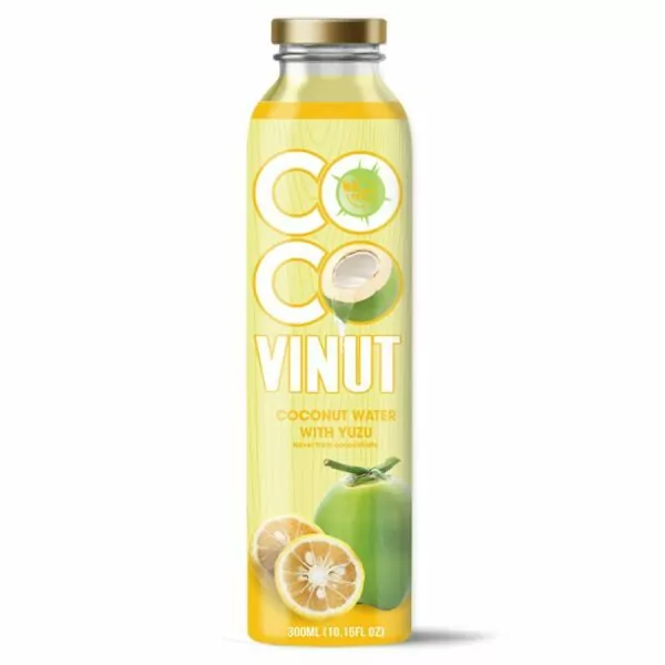 Top 5 Healthy Coconut Water Products for Hydration 13 10.15 fl oz Vinut Coconut water with Yuzu