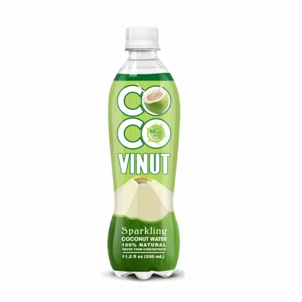 Top 5 Healthy Coconut Water Products for Hydration 18 11.2 fl oz Vinut 100 Sparkling Coconut water Non GMO