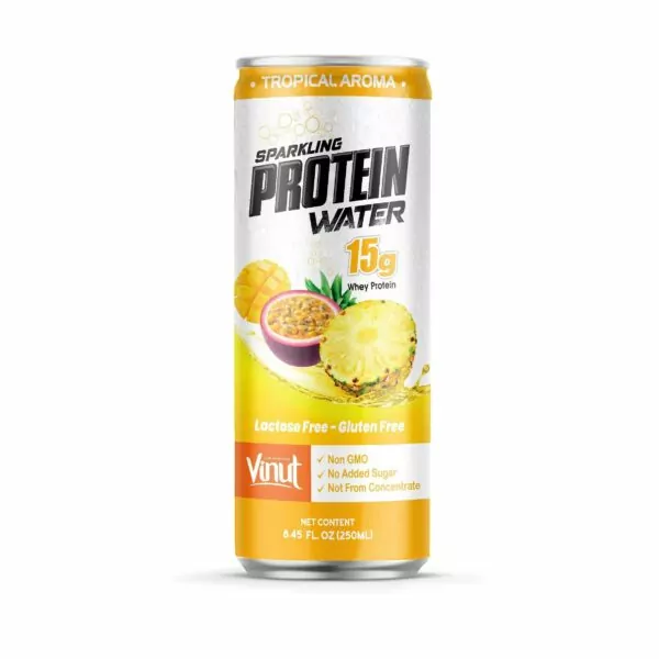 Top 5 Healthy Coconut Water Products for Hydration 52 8.45 fl oz Vinut Tropical Aroma Sparkling waterLactose Gluten free