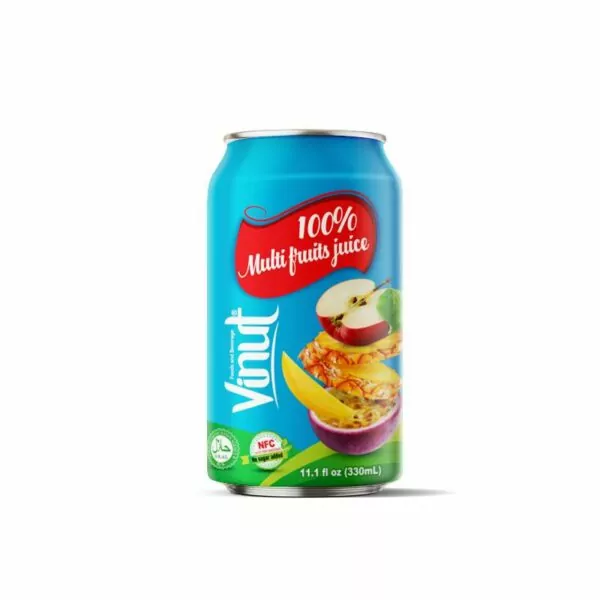 Beverage packaging with cans - What do you know about insights? 2 11.1 fl oz Vinut Multi fruit juice 100