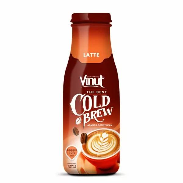 Vinut and Vietnam international Cafe Show 2022 11 13.67 fl oz Vinut Cold Brew Arabica Latte Coffee Bean Calories 128 Kcal