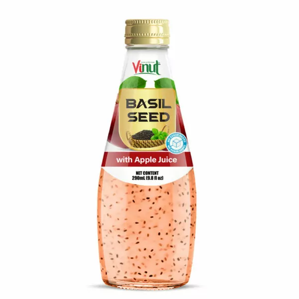 The Top 10 Best Healthy Juice for Health 63 9.8 fl oz Vinut Basil seed drink with Apple juice